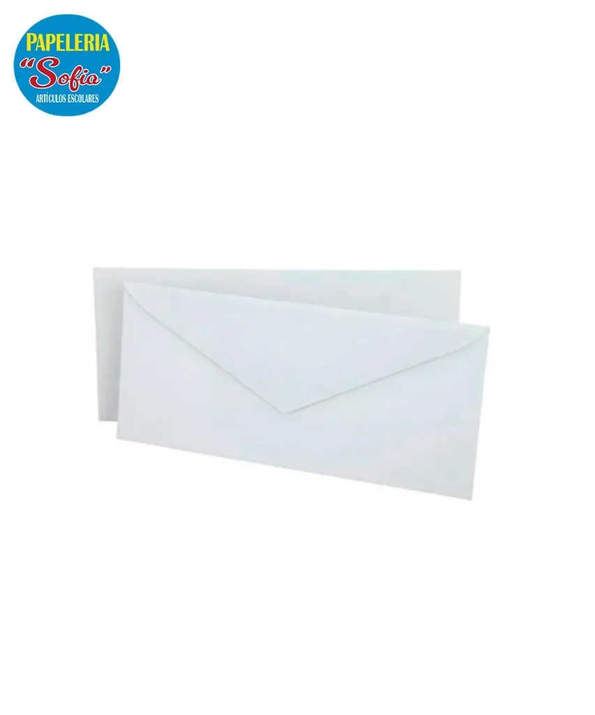 Sobre Carta blanco