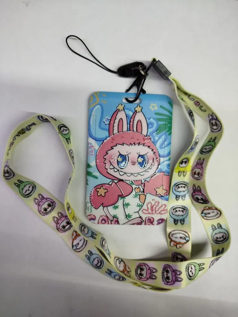 Porta Gafete Labubu