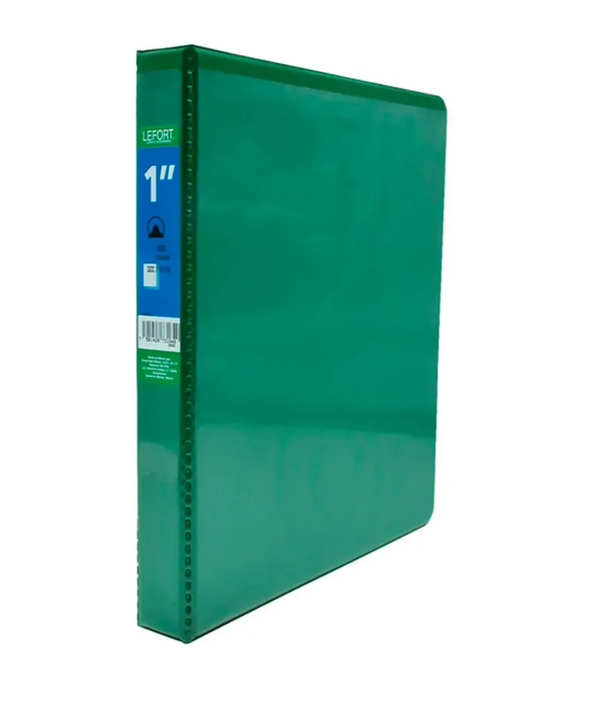 Carpeta 1" verde