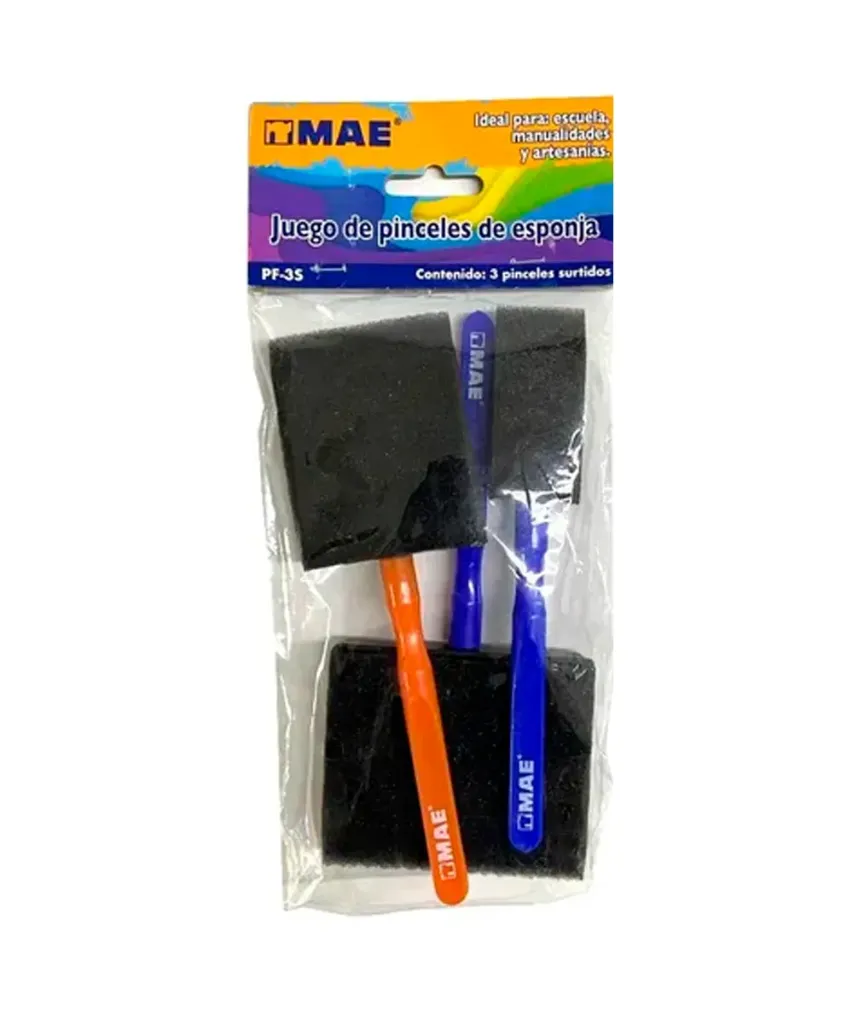 Juego de pinceles de esponja MAE