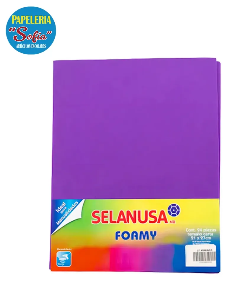 Foamy 24pz Morado