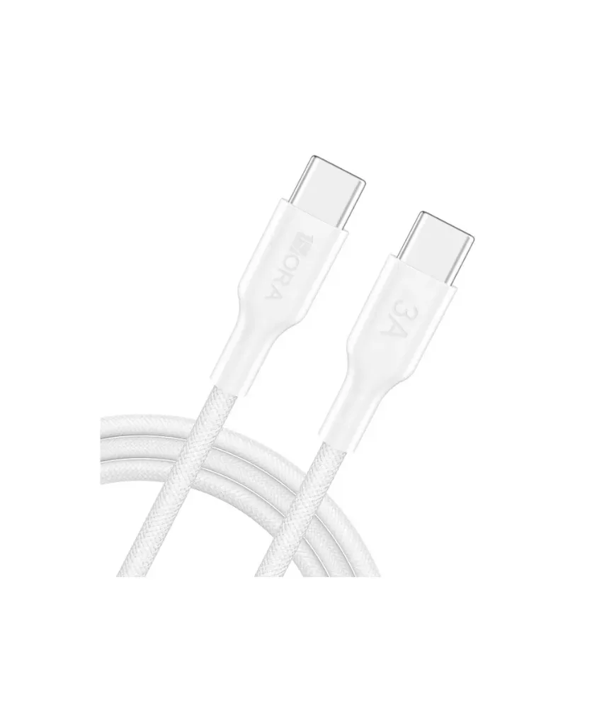 Cable C a C 1m blanco 1hora