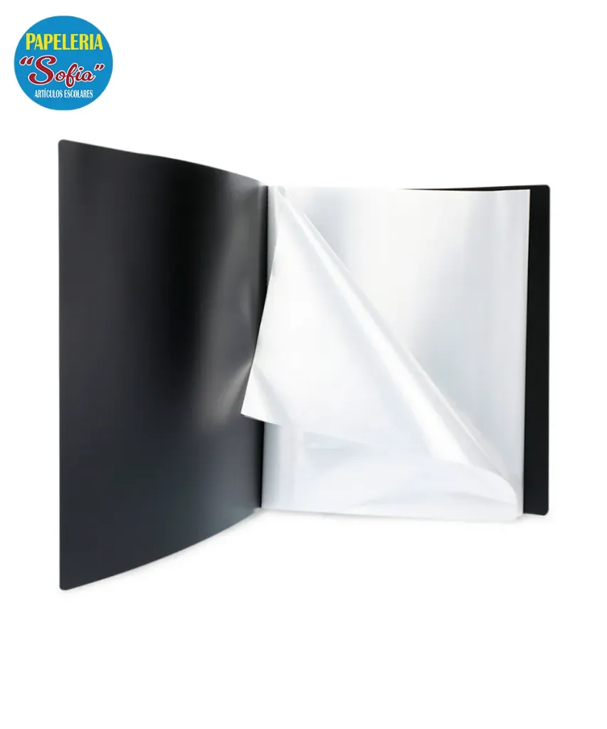 Folder Con 30 Protectores de hoja
