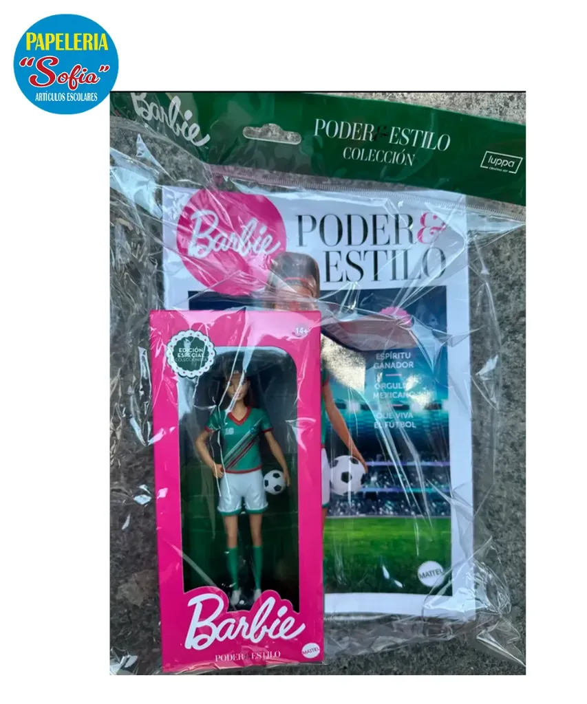 Barbie Poder y Estilo selección Mexicana